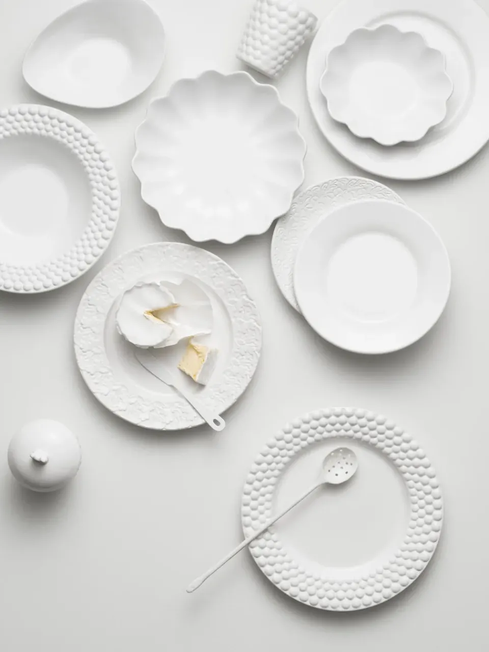 Mateus Oyster plate 28 cm, White Clearance