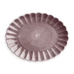 Mateus Oyster saucer 30x35 cm, Plum Purple Hot