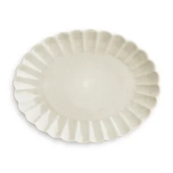 Mateus Oyster saucer 30x35 cm, Sand Beige