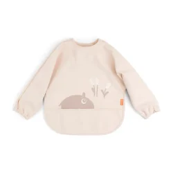 Done by deer Ozzo bib with sleeve, Powder Beige Sale