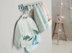 Done by deer Ozzo bib with sleeve, Powder Beige Sale