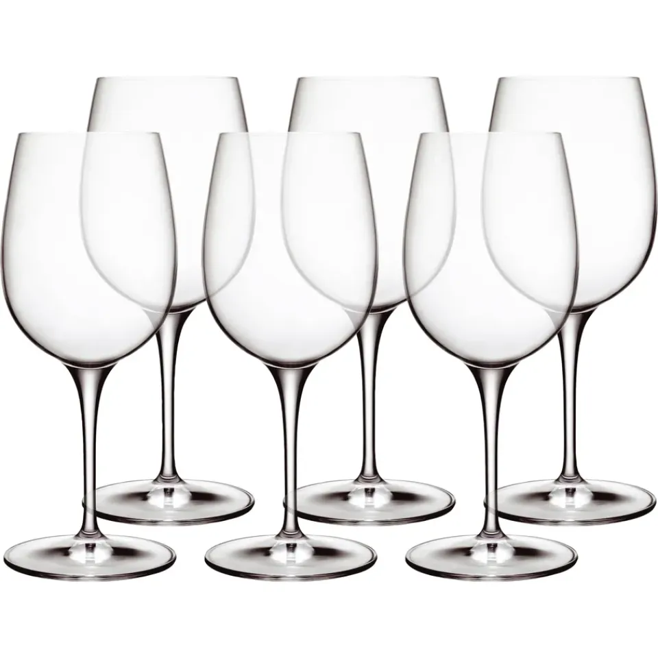 Luigi Bormioli Palace red wine glasses 6-pack, 36,5 cl Transparent Outlet