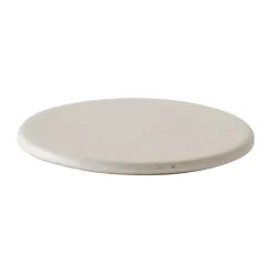 Tell Me More Palermo glass coaster Ø11 cm, Off-white Beige Outlet