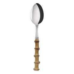 SABRE Paris Panda tablespoon, Stainless steel-bamboo Silver-colouredBeige Best
