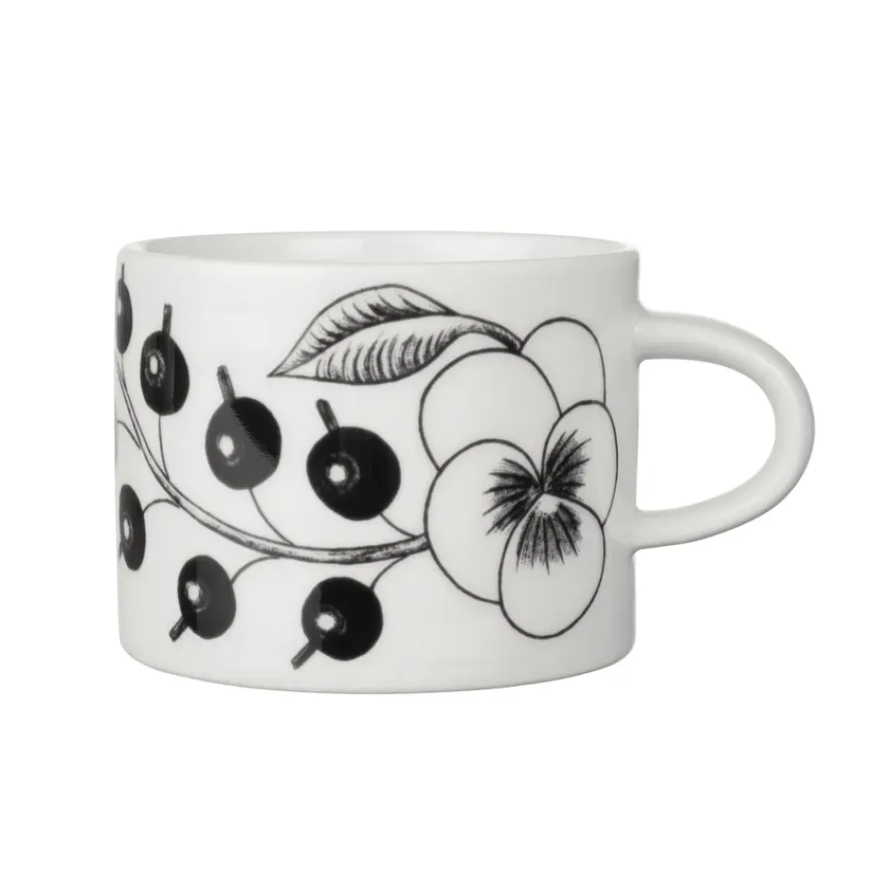 Arabia Paratiisi coffee cup 18 cl, Black New