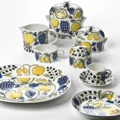 Arabia Paratiisi plate Ø21 cm, blue BlueYellow Outlet