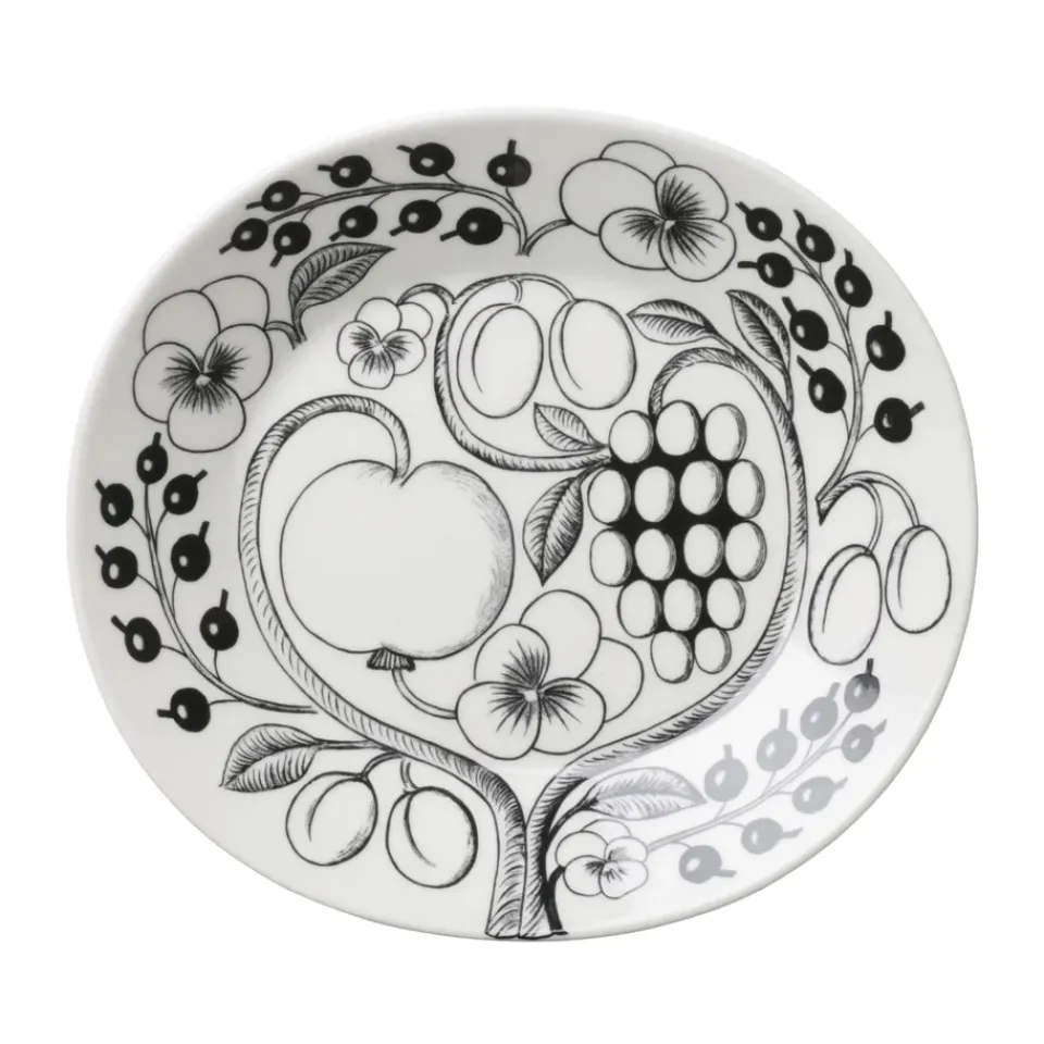 Arabia Paratiisi plate oval 25 cm, Black Discount