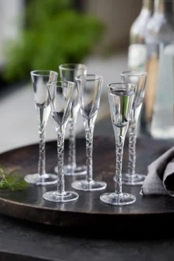 Lyngby Glas Paris snaps glass 2.5 cl 6-pack, Clear Transparent Discount