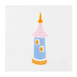 Moomin Arabia Party Moomin paper napkins 33x33 cm 20-pack, Multi Hot