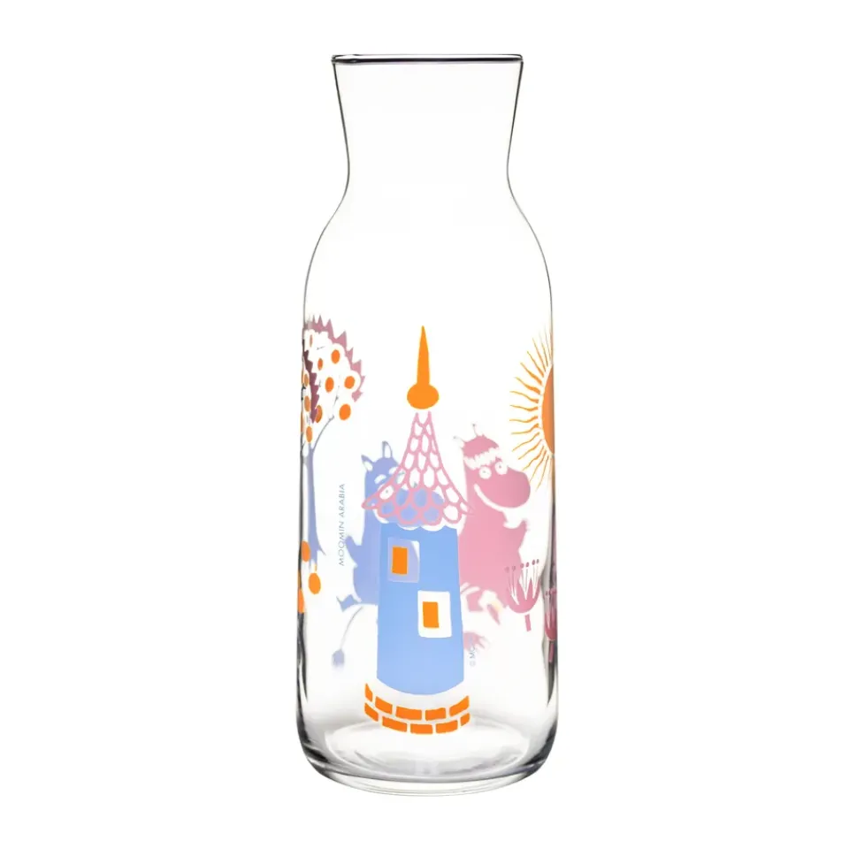 Moomin Arabia Party Moomin pitcher, 1.2 L Transparent Clearance