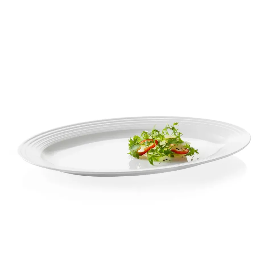 Aida Passion oval serving plate, White Outlet