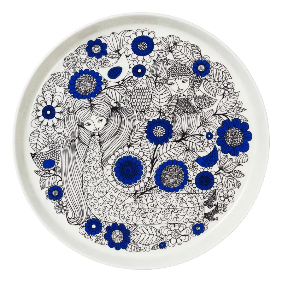 Arabia Pastoraali plate Ø24 cm, Blue