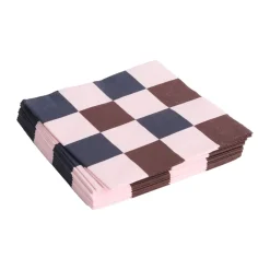 HAY Pattern Dinner Check napkin 40x40 cm 20-pack, Light pink-bordeaux-black M PinkRedBlack Online