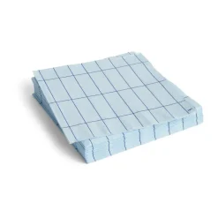 HAY Pattern Dinner napkin 40x40 cm 20-pack, Light - grid Blue