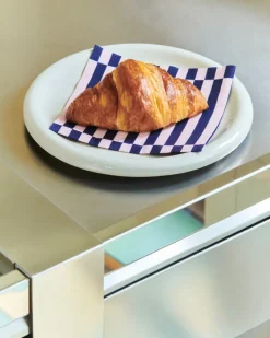 HAY Pattern Dinner Stripe napkin 40x40 cm 20-pack, Light pink-dark blue pillar PinkBlue Sale