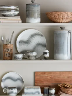 Bloomingville Paula butter dish 11.5x17.5 cm, Gray Grey Discount