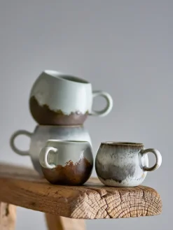 Bloomingville Paula espresso cup 14 cl, Brown Hot