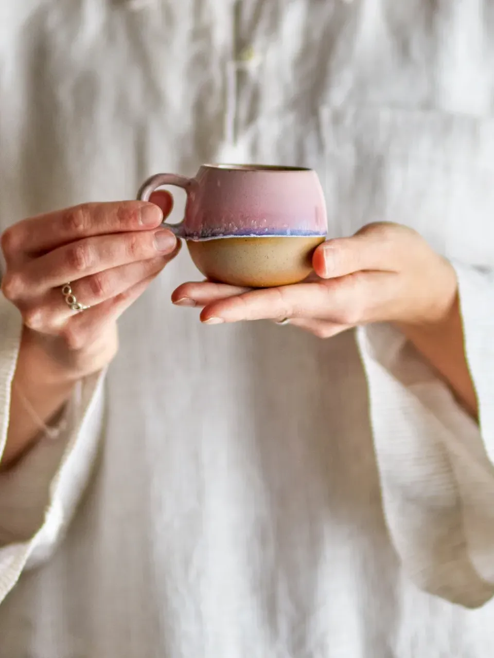 Bloomingville Paula espresso cup 14 cl, Rose Pink Clearance