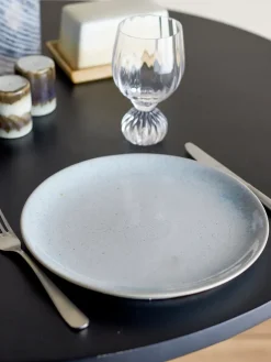 Bloomingville Paula plate Ø26.5 cm, Blue Discount
