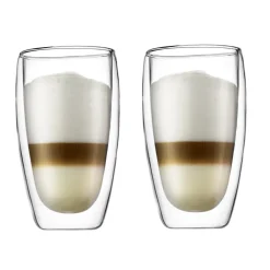 Bodum Pavina double wall glass 2-pack, 0.45 l Transparent Outlet