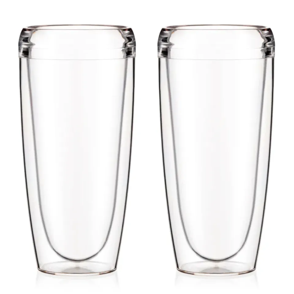 Bodum Pavina Outdoor double-walled glass 2-pack, 60 cl Transparent Sale