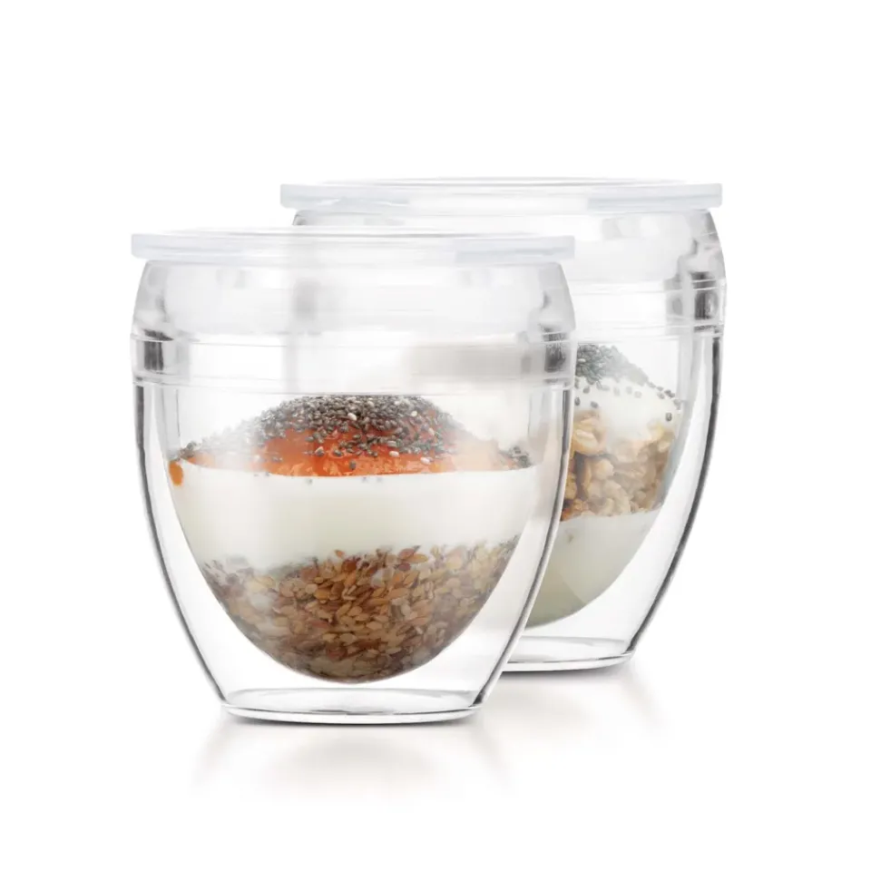 Bodum Pavina To Go double-walled glass 2-pack, 25 cl Transparent Clearance