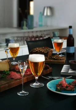 Holmegaard Perfection beer glass 44 cl 6 pack, Clear Transparent Hot
