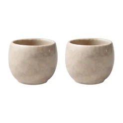 Villeroy & Boch Perlemor Home egg cup 2-pack, Sand Beige