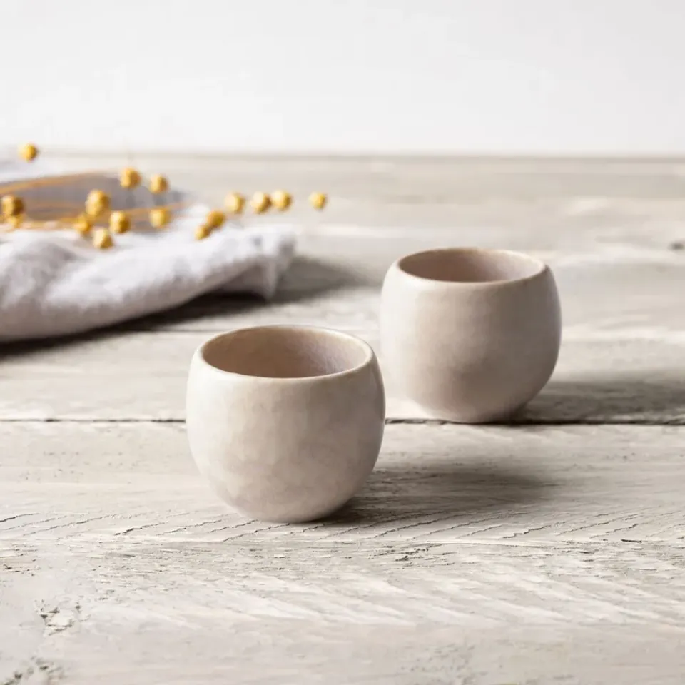 Villeroy & Boch Perlemor Home egg cup 2-pack, Sand Beige