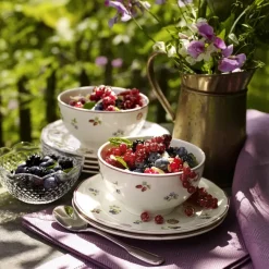 Villeroy & Boch Petite Fleur plate, 21 cm YellowPurpleRedWhite Hot
