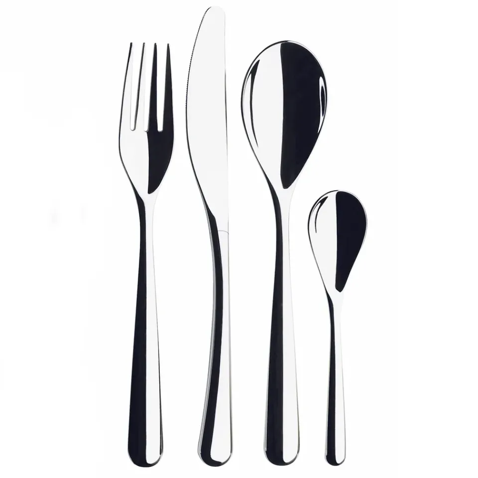 Iittala Piano cutlery set 16 pcs, stainless steel Silver-coloured Online