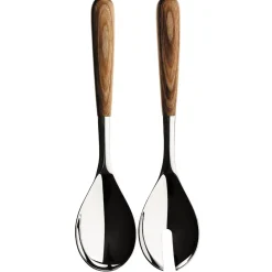 Iittala Piano serving cutlery 2 pieces, stainless steel-wood Silver-coloured Sale