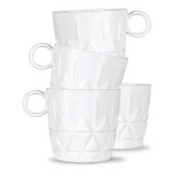 Sagaform Picknick coffee cup 4-pack, White Discount