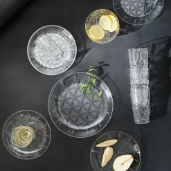 Sagaform Picknick plate 2-pack, 26 cm Transparent New
