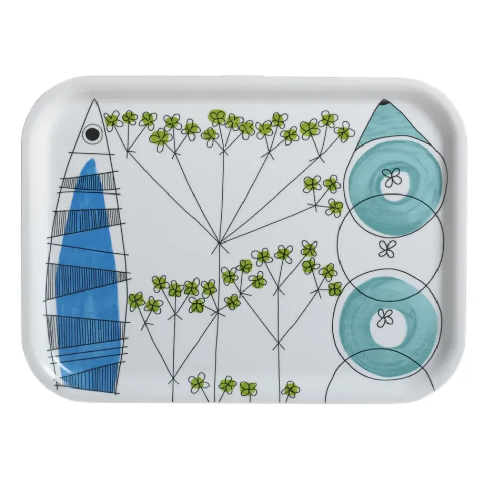 Almedahls Picknick trays, 27x20 cm BlueGreen Hot