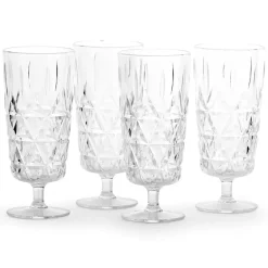 Sagaform Picnic champagne glass 4-pack, 4-pack Transparent Sale