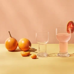 Kosta Boda Picnic glass 32cl 2-pack, Clear Transparent Hot