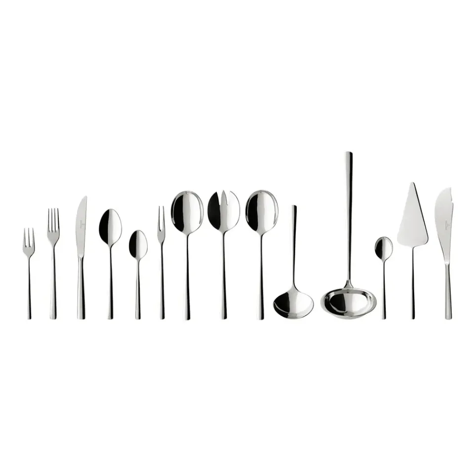 Villeroy & Boch Piemont cutlery 70 pieces, Stainless steel Silver-coloured Clearance