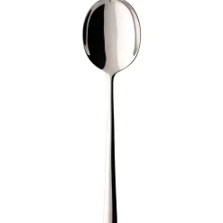 Villeroy & Boch Piemont serving spoon, Stainless steel Silver-coloured Best