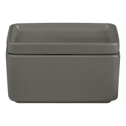 Blomus Pilar butter dish - storage box 250 ml, Pewter Grey Clearance