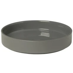 Blomus Pilar deep plate Ø20 cm, Pewter Grey Online