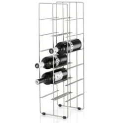Blomus Pilare wine rack 12 bottles, Steel Silver-coloured New