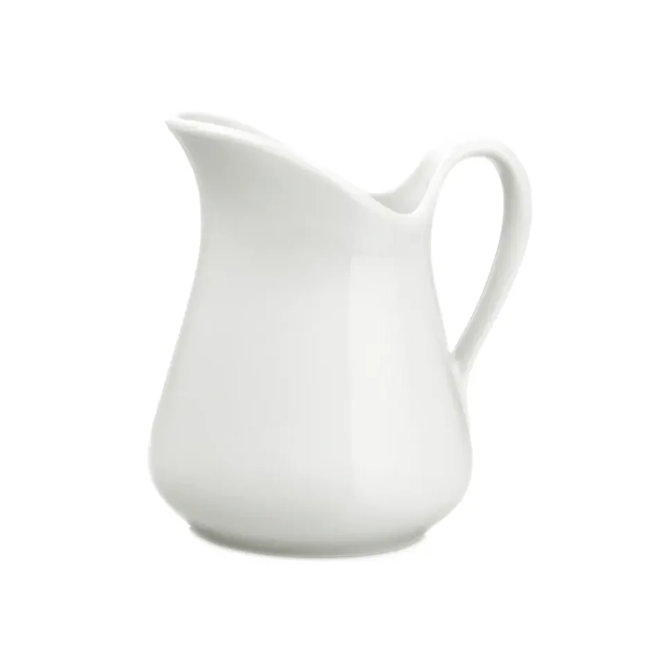 Pillivuyt old fashioned jug , 10 cl White