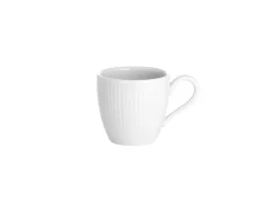 Pillivuyt Plissé espresso cup 9 cl, White Online