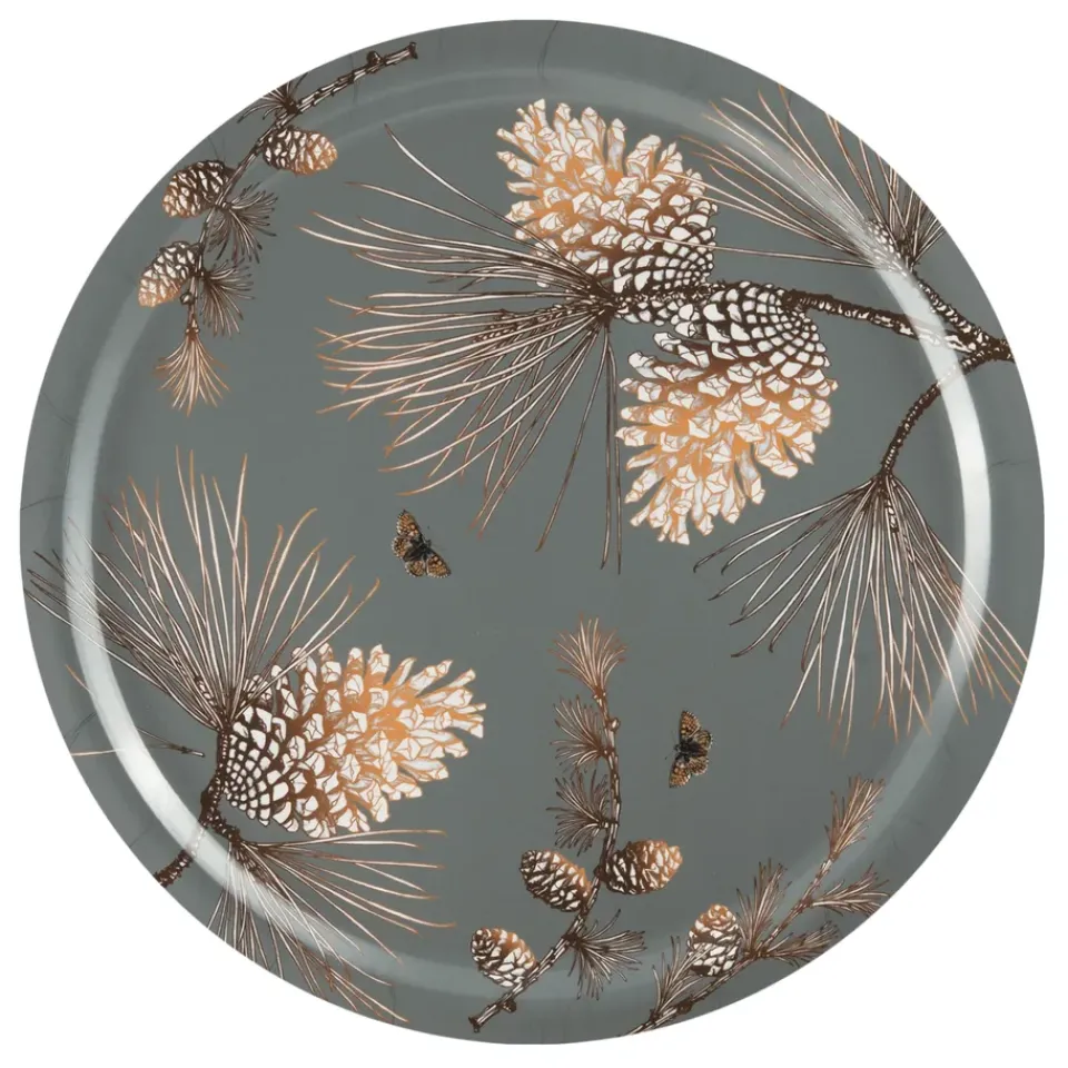 Åry Home Pine Cone tray Ø 49 cm, Moss Grey