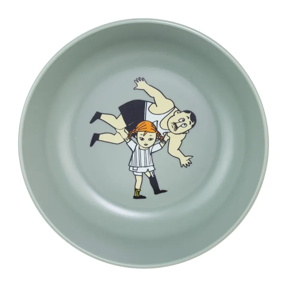 Rätt Start Pippi Cirkus bowl Ø14.5 cm, Green