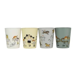 Rätt Start Pippi Cirkus collector's cups 15 cl 4-pack, Multi Outlet