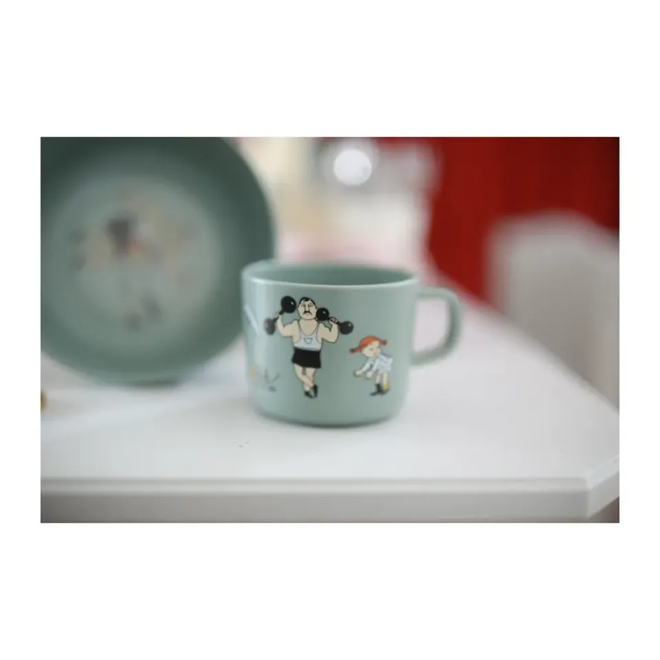 Rätt Start Pippi Cirkus mug 25 cl, Green Online