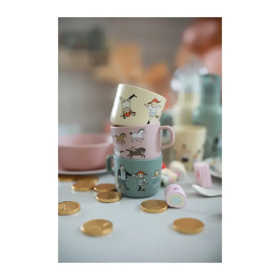 Rätt Start Pippi Cirkus mug 25 cl, Yellow Outlet