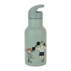 Rätt Start Pippi Cirkus water bottle 34 cl, Green Clearance